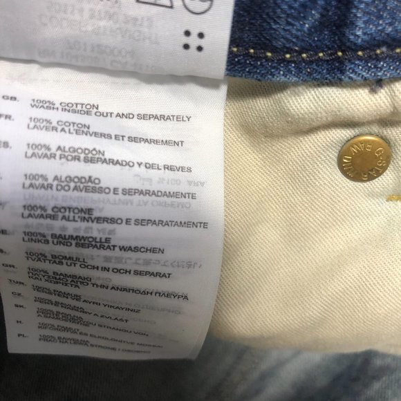 G star Raw 36x34 coder straight jeans distress - Picture 7 of 11